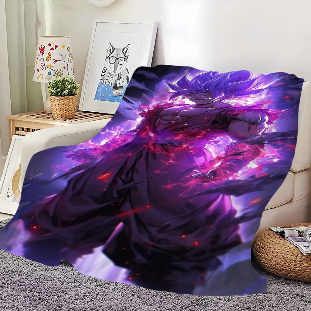 Anime D-Dragon B-Ball Printed comfortable and soft sofa, living room bed, bedroom blanket suitable for travel and gifts 4