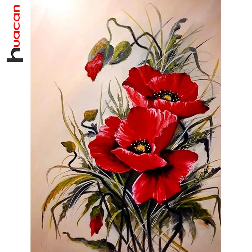 5D Diamond Painting Kit Completo, Diamond Painting Fiore Di
