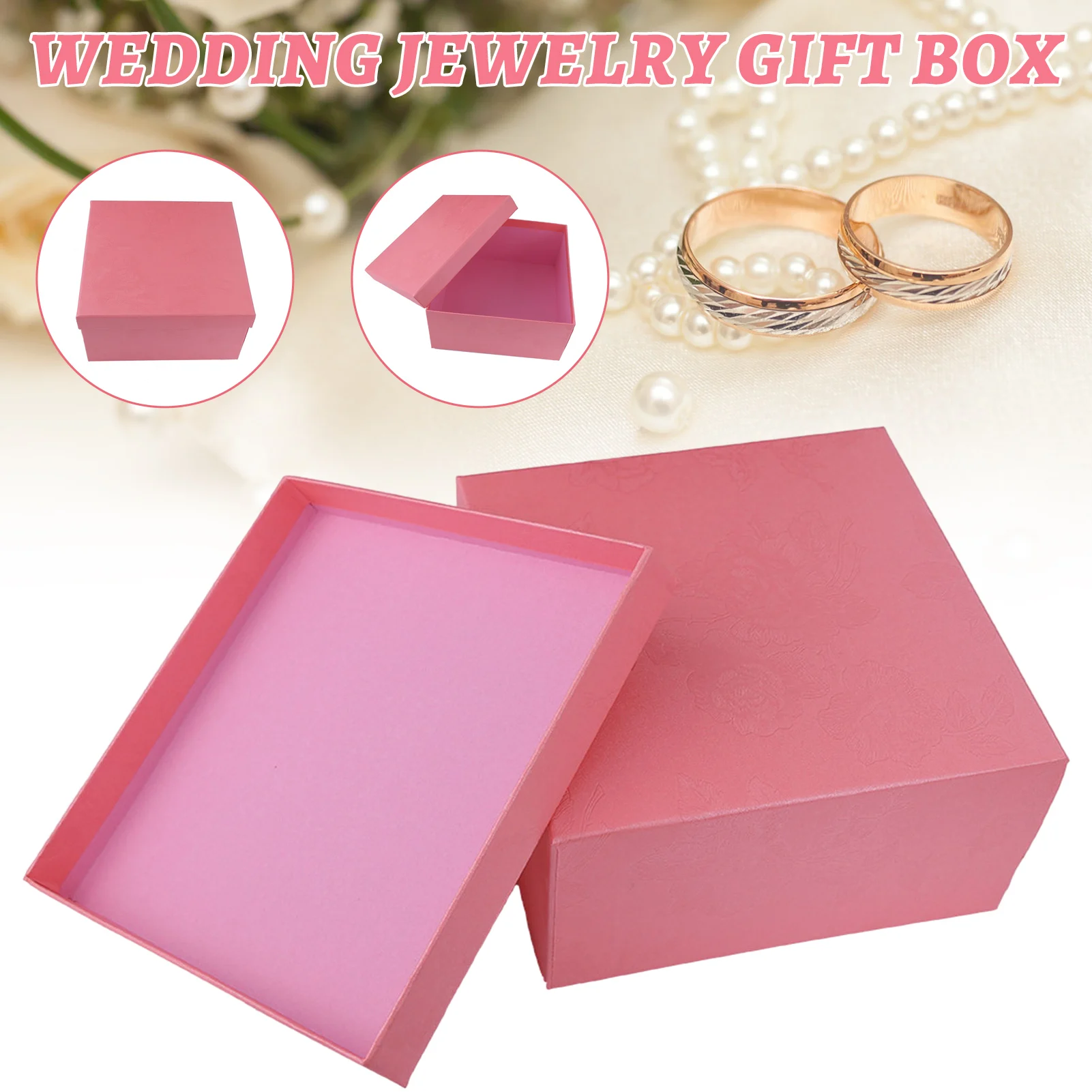 Buy BCPKETAR 24Pcs Small Gift Boxes for Jewelry - Wedding Ring Case for  Wedding Rings Party Favor Jewelry Gift Box for Jewelry Organizer Ring Box Cardboard  Jewelry Display Small Box for Gift