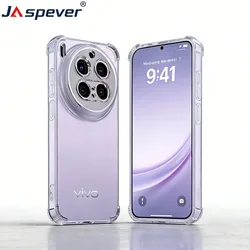Shockproof Clear Soft Silicone Ultra - Thin Slim Cover - Vivo X80 Lite