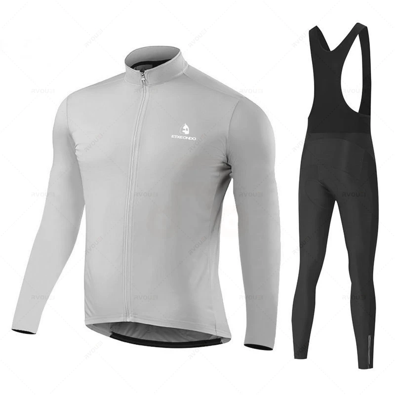 Fluorescent Color Lente Herfst Zomer Wielertrui Etxeondo Lange Mouw Fietsen Kleding Bike Ciclismo Ropa De Hombre Maillot