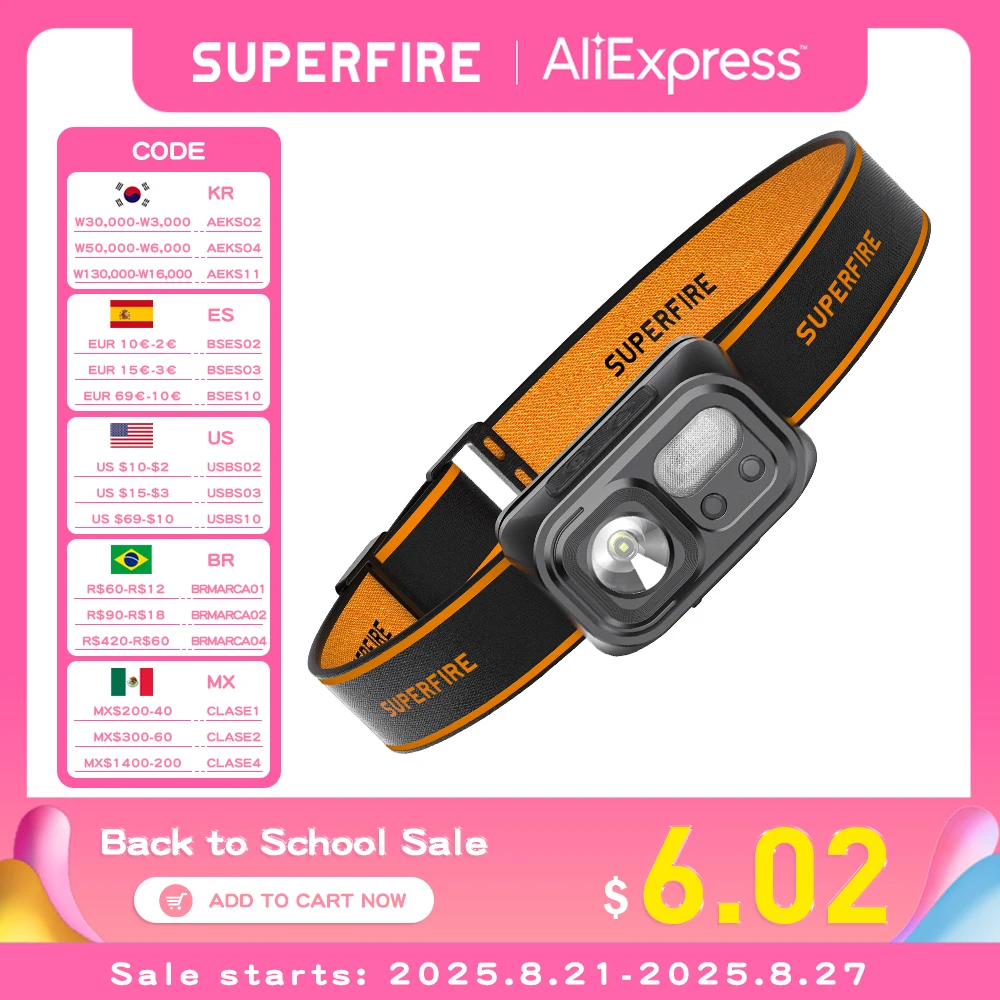  slider image of SUPERFIRE Mini Powerful 