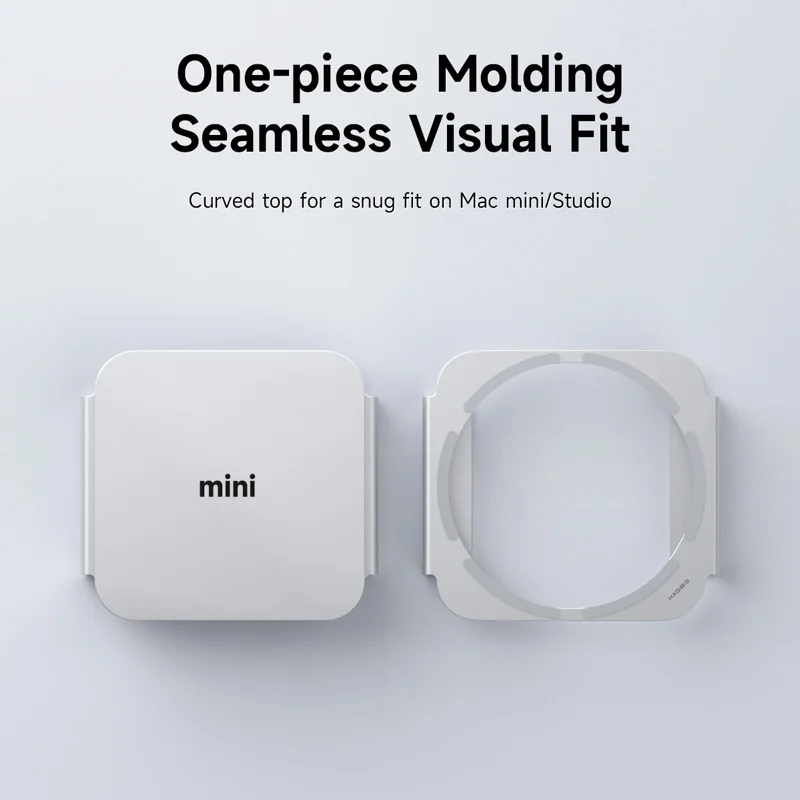 Hagibis Desktop Stand for Mac Mini and Mac Studio M1 M2 Pro Max Heat Dissipation Aluminum Mount Dock Cooling Holder Accessories