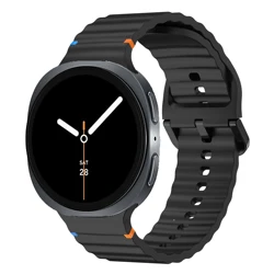 Enhanced Product Title: Premium Smart Sport Wristband Bracelet - Galaxy watch 8 40mm (Black)
