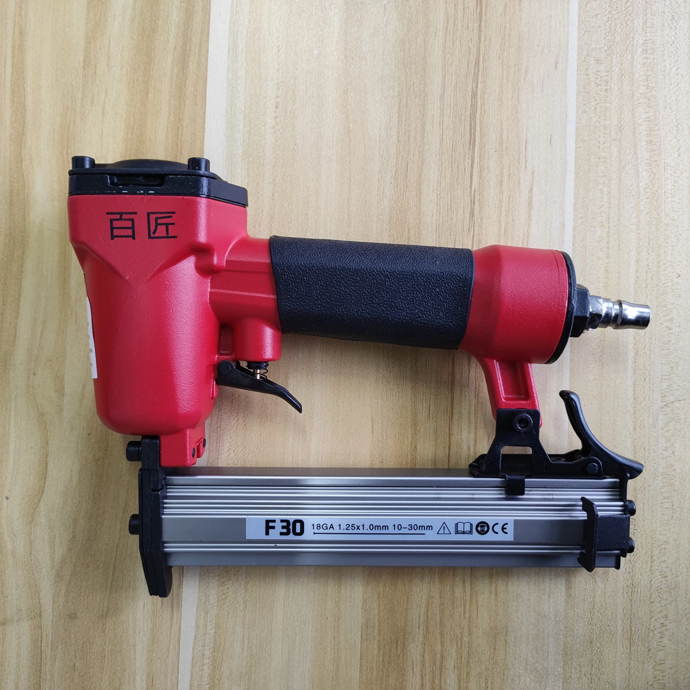 WENXING Air Nailer Gun Straight Nail Gun Pneumatic Nailing Stapler Furniture Wire Stapler F30 2