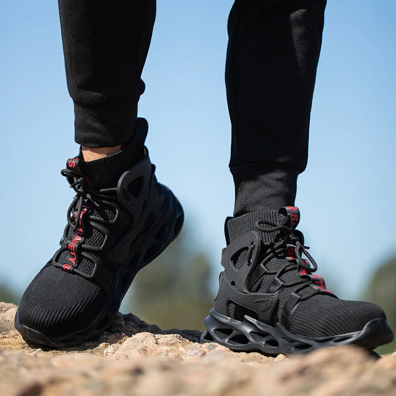 Lightweight Steel Toe Safety Sneakers for Men