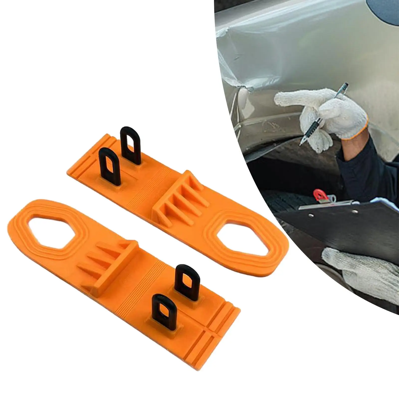 

2x Dent Repair Puller Tabs DIY Hand Tool Car Body Dent Removal Pulling Tabs