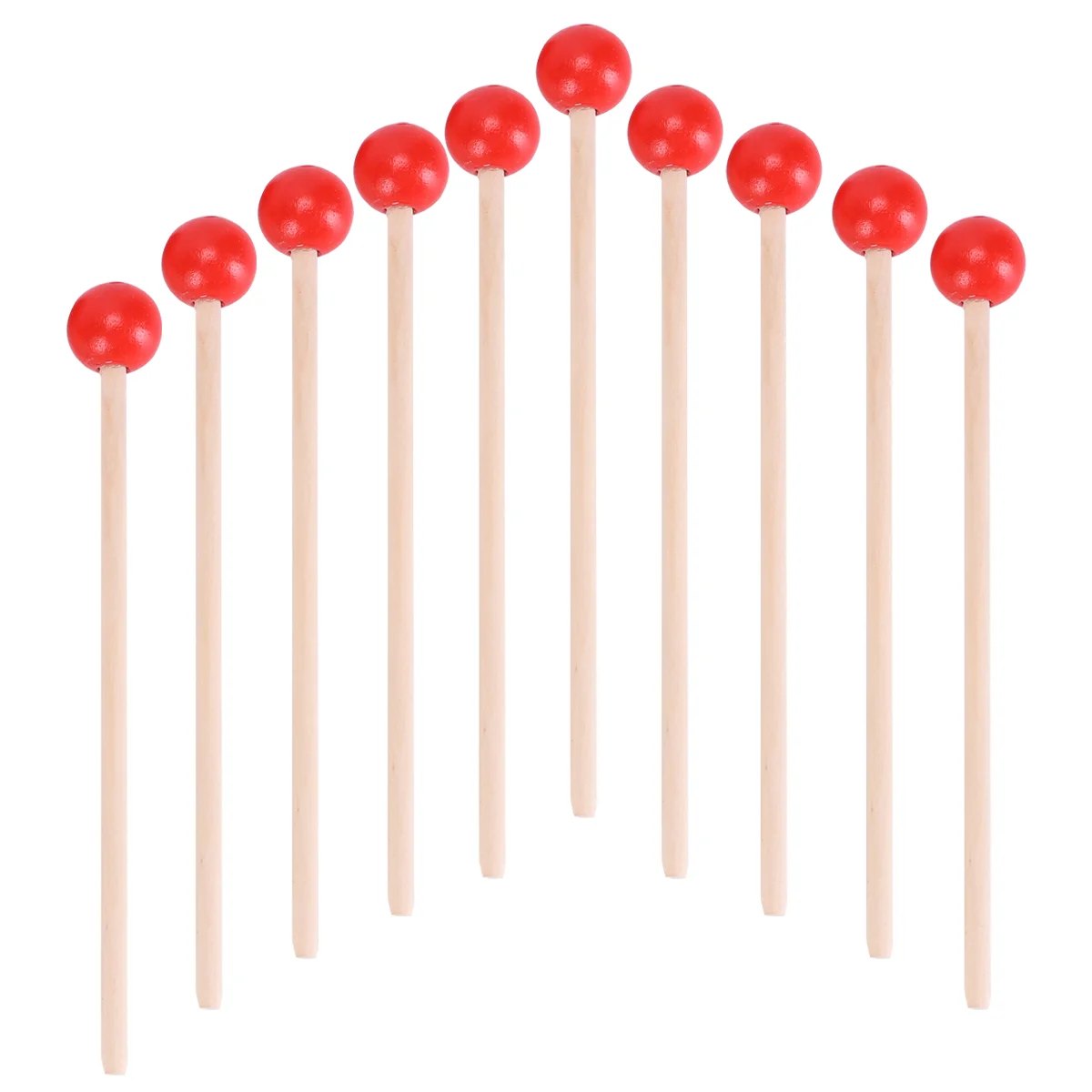 

Musical Toy Drumsticks Percussion Mallets Sticks Multi Purpose Xylophone Chime Bell Stick Wood Handle Musical