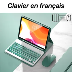 Custodia Ultima per iPad con Tastiera e Mouse Wireless - Compatibilità Universale, Protezione Premium e Funzionalità Avanzata