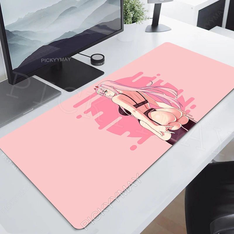 

Large Mouse Mat Zero Two Mouse Pad Gaming Mousepad Big Gamer Mousepads Nonslip Rubber Keyboard Mats Desk Pad Anime Sexy Girl