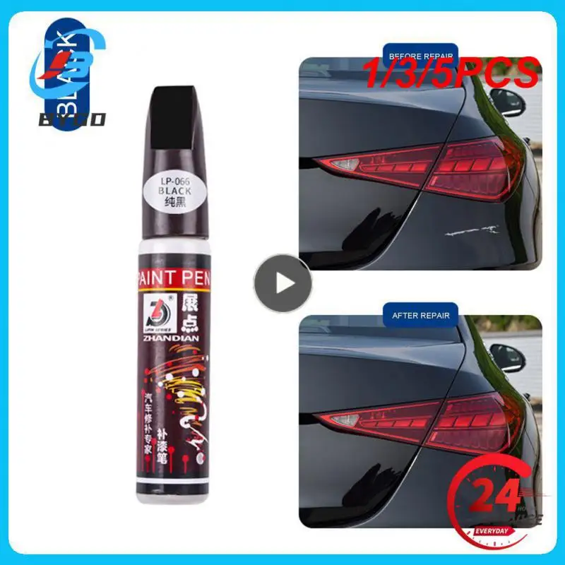 

1/3/5PCS Grey Series Car Mending Pen Clear Scratch Repair Paint Color
