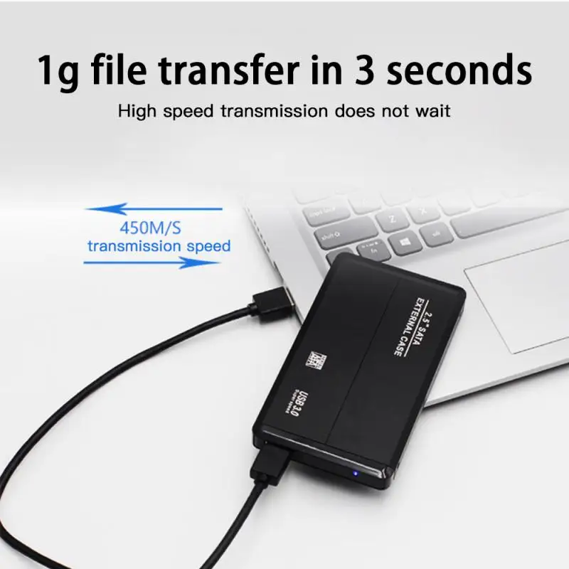 Custodia Per Hdd Da 2.5 Pollici Supporto Da 5 Gbps All 7Mm/9.5Mm Sata Sata Da 2.5 Pollici Da 3.0 A Usb 3.0 Plug And Play Per Hard Disk Mobile Box