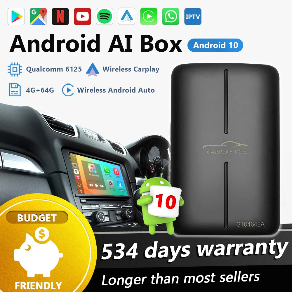 Snrg Carplay Box Intelligent System Android Auto Apple Carplay Support