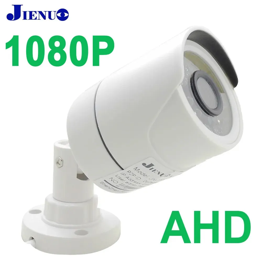 AHD Camera 1080P AHD Security Surveillance High Definition Outdoor Waterproof CCTV Infrared NightVision Bullet Wired Home Camera