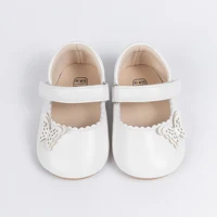 KIDSUN Butterfly Baby Girl Dress Shoes Newborn Anti-Slip Soft PU Leather Shoes Party School Wedding Princess Baby Girl Shoes 4