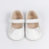 KIDSUN Butterfly Baby Girl Dress Shoes Newborn Anti-Slip Soft PU Leather Shoes Party School Wedding Princess Baby Girl Shoes 4
