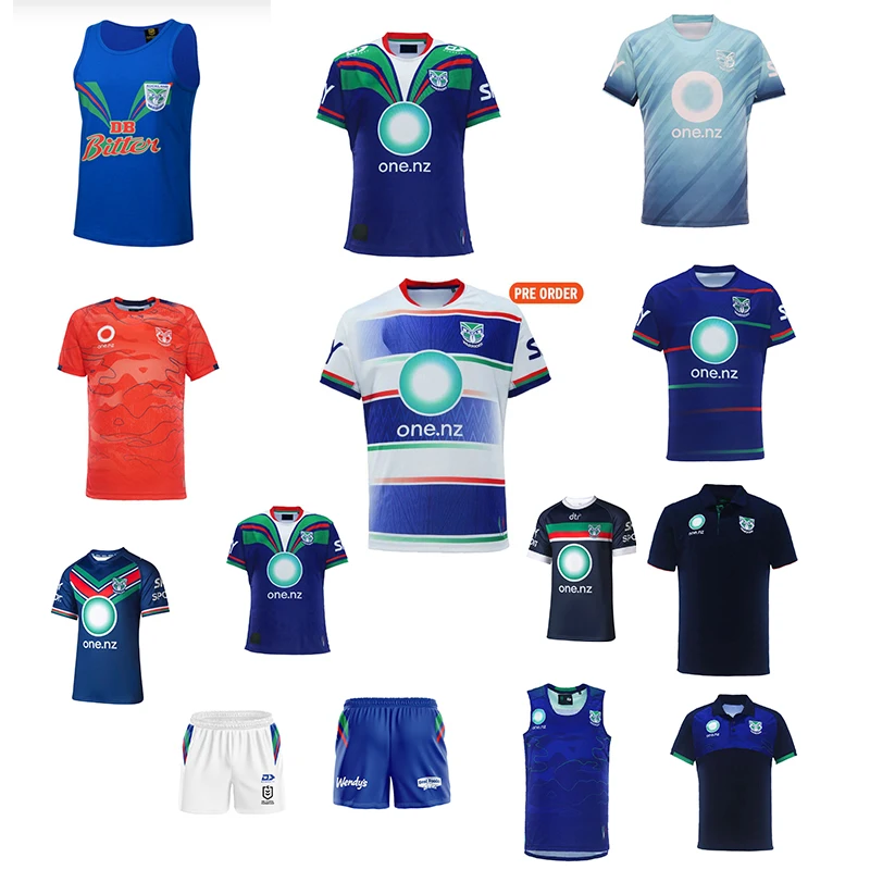 

2024 Warriors Home and Away Training Indigenous/Anzac/Traditional/Solo Rugby Jersey High Quality Multiple Styles