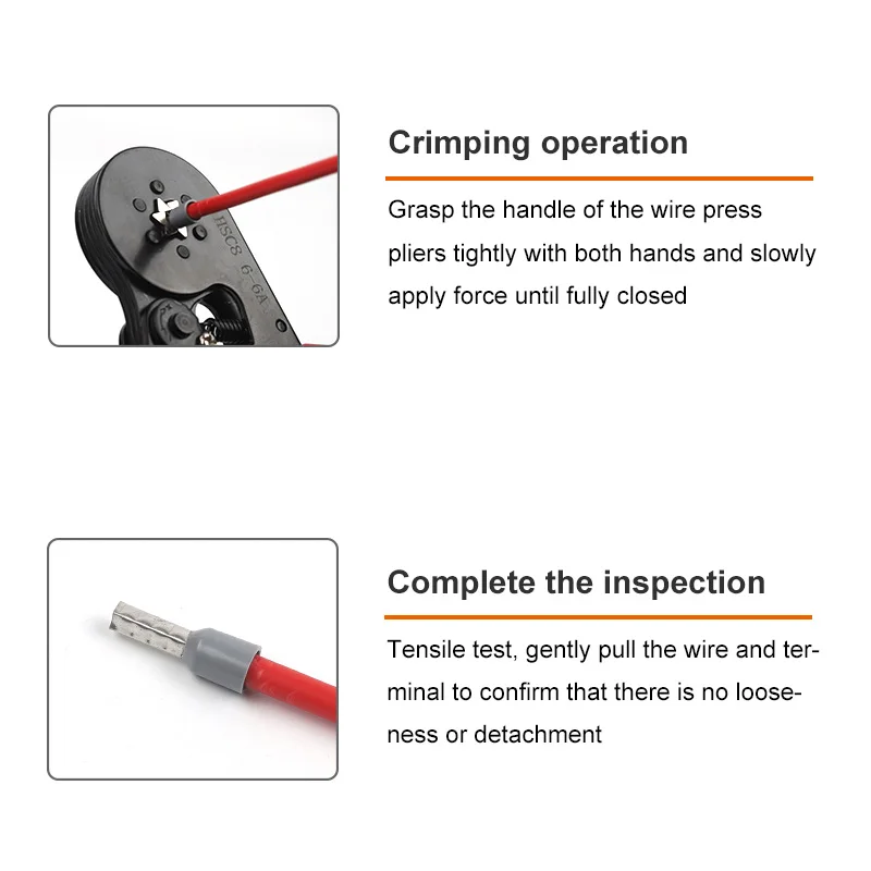 VE Tube Terminal Kits 200-1900PCS VE Tube Terminal Kits Quick Wiring Insulated Ferrule Crimp Terminals Boxed Set Wire Cable Connector A/B Type 300V