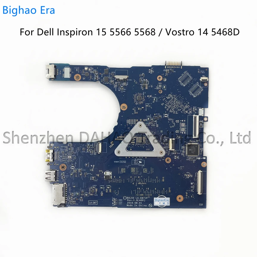 Placa-mãe para Dell Inspiron 15 La-d871p Intel I37100u I5-7200u Cpu Cn:0dmd9k 0kckcp 0p1mtv Bal60-laptop - Imagem 2