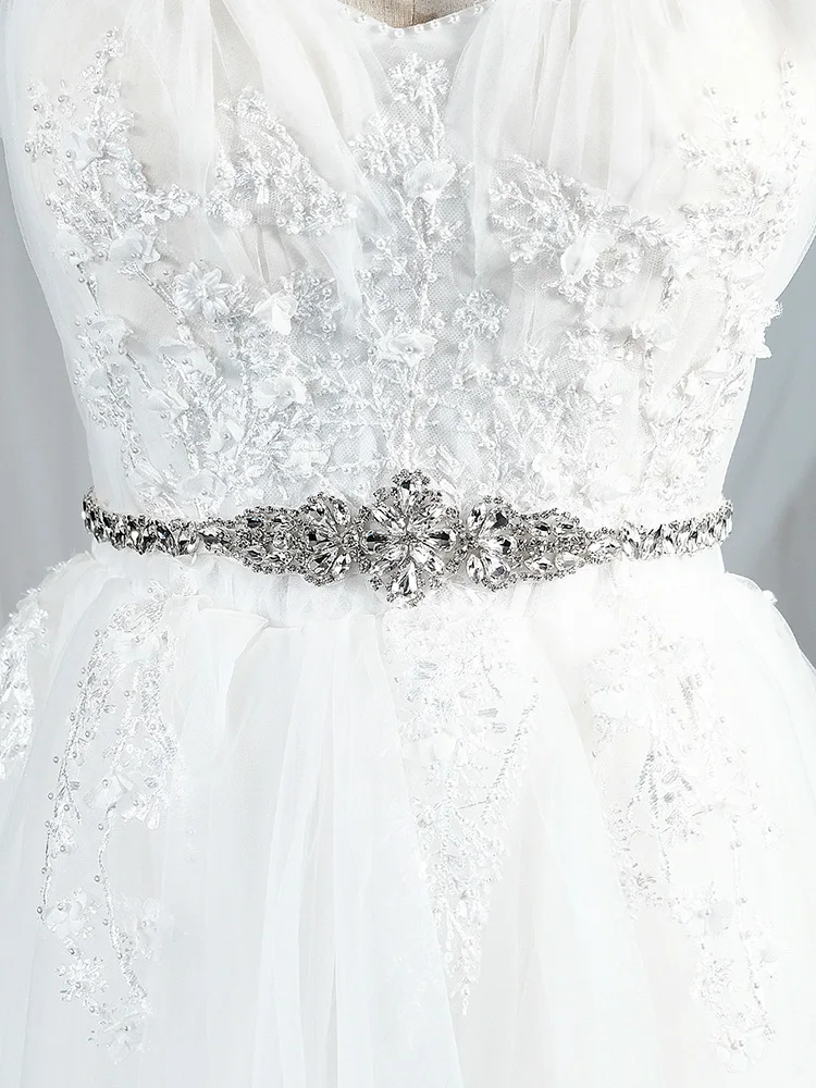 Newest Luxury Rhinestone Bridal Belt Bride Wedding Dress Accessories Party  Prom Bridal Wedding Dress Belt For Women - AliExpress