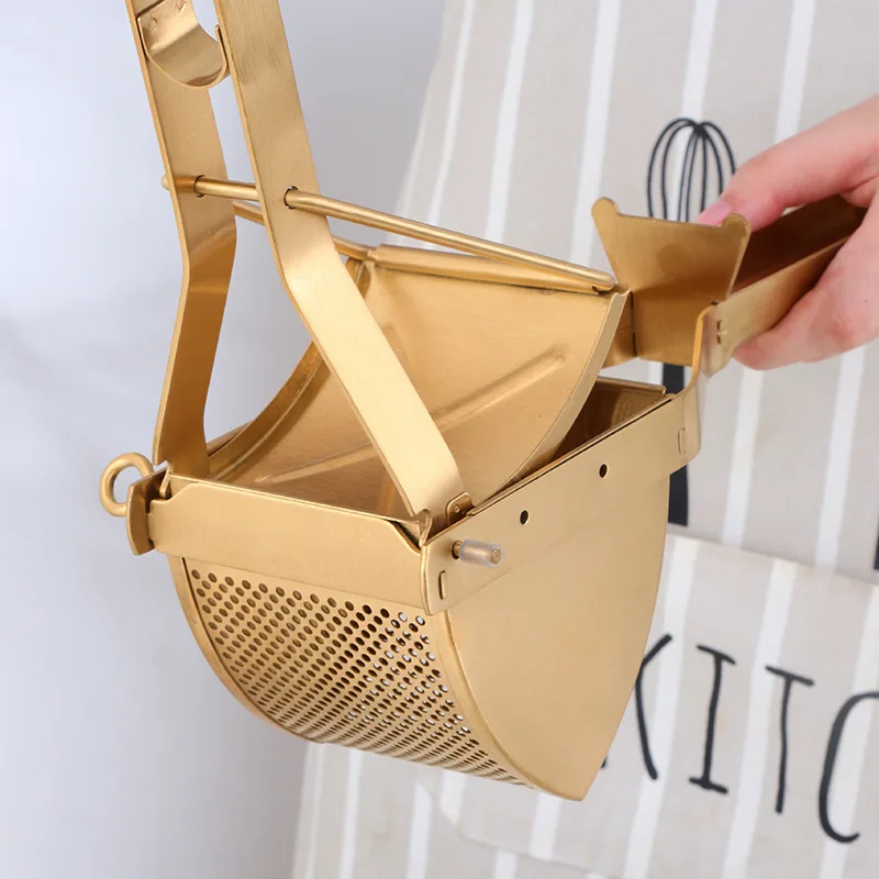 Large stainless steel manual juicer large capacity fruit press kitchen hand press potato cooking and mud pressing tool