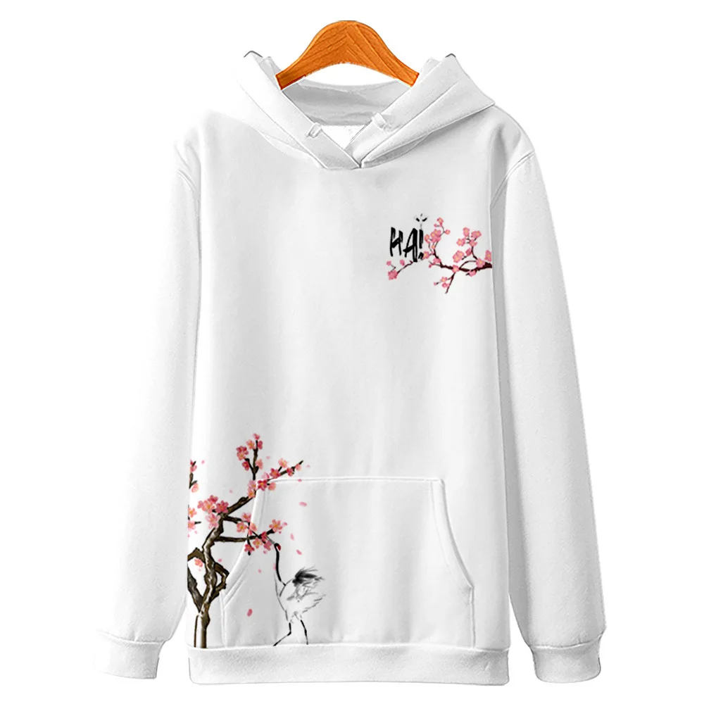 

Худи в китайском стиле с принтом, свитшот, уличная одежда в стиле Харадзюку, пуловер в стиле хип-хоп, Мужская Осенняя японская Толстовка Оверсайз с капюшоном, 2022