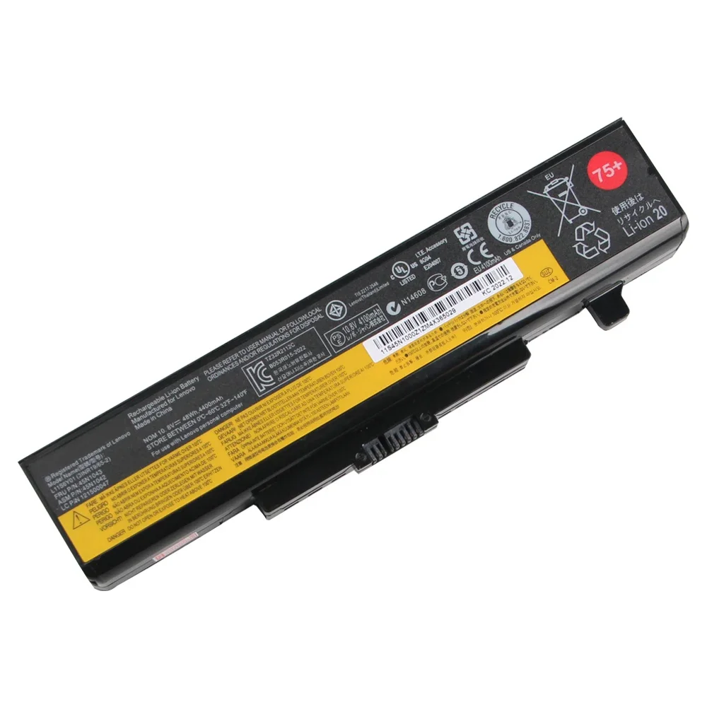 Replacement Battery 6cell 48Wh For Lenovo V580 V480 E430 E431 B490 B590 E440 E49 M490 E530 E531 E540 E435 45N1042