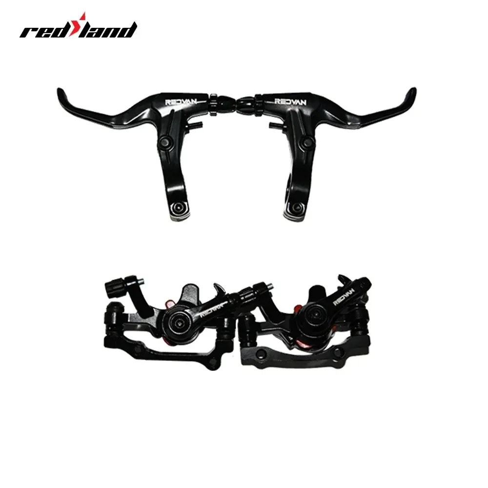 Mountain Bike Disc Brake Set Front and Rear Wire Tube Set Brake Handle Disc Combination