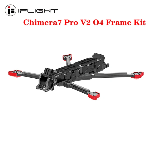 IFlight Chimera7 Pro V2 O4 Frame Kit 7inch (DeadCat) Wheelbase 327mm With 6mm Arm for DJI O4 Air Unit RC FPV Drone 3