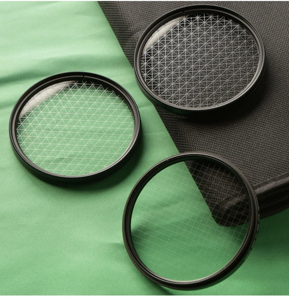 Star Line Star Filter Lens Photography 6 Line Variable Camera Filters 37 40.5 43 46 49 52 55 58 62 67 72 77 82mm For DSLR 5