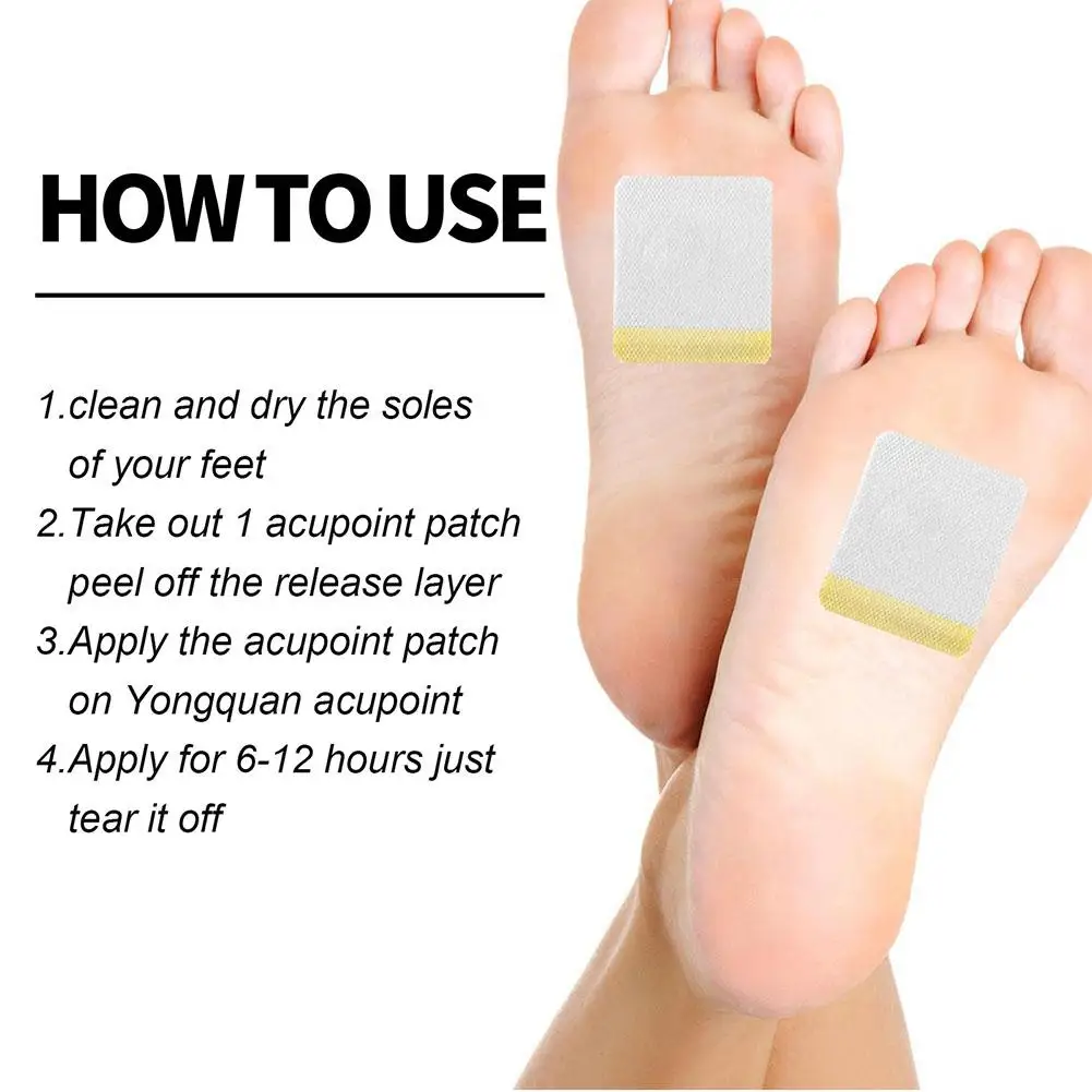 Acupoint Pressure Stimulation Patch Diabetic Paste Acupoint Pressure Patch Paste Leg Soothing Patches Massage 14Pcs/1box
