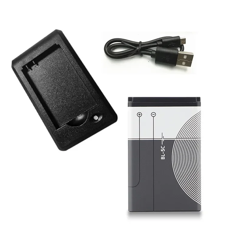 Фото Литий-полимерная батарея для телефона 3,7 V BL-5C 1200mAh для радио Nokia 1100 1110 1200 1208 1280 2600 2700 3100 3110 5130 6230 1600 №5