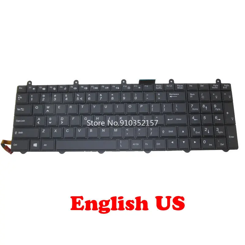 

Laptop Backlit Keyboard For AVELL FullRange G1741 G1742 NEW FullRange G1741 FIRE V3 FullRange G1743 FIRE V3 V3X English US