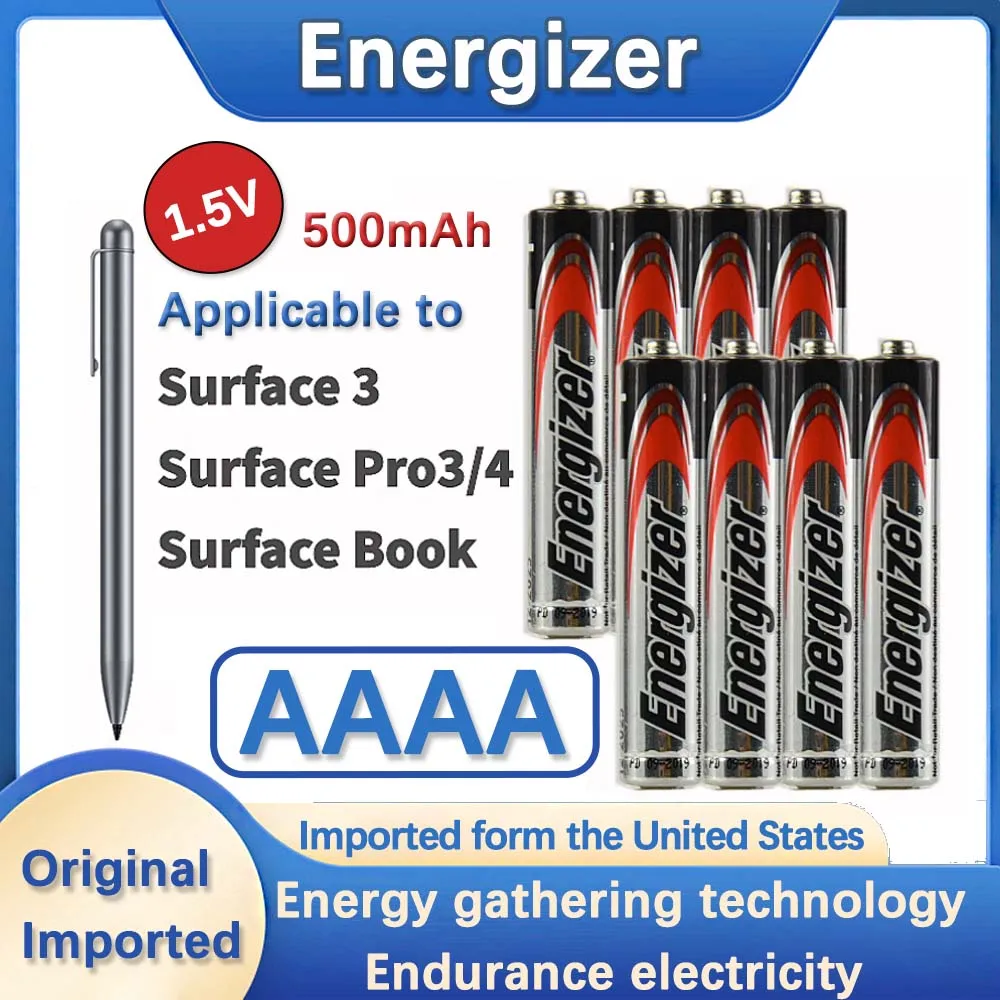 Alkaline Battery 4PCS Energizer 1.5V LR61-E96 AAAA Primary Battery For Bluetooth Headset Laser Pen