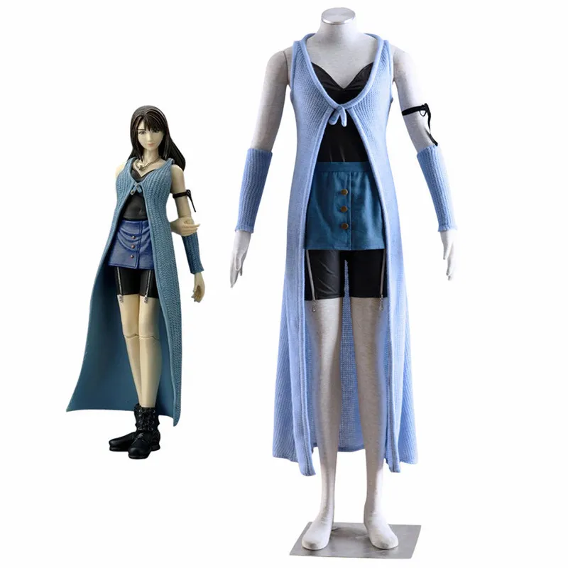 

Free Shipping New Final Fantasy Rinoa Heartilly Daily Cosplay Brand Costumes