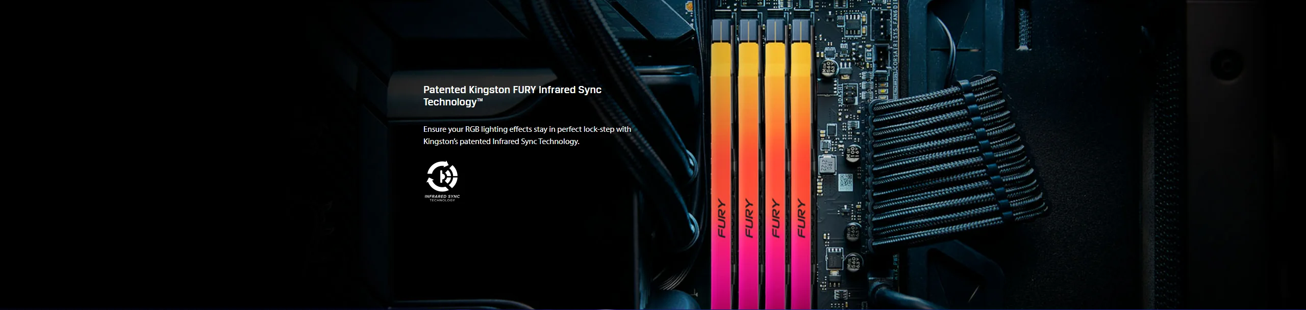 Description Picture 5 of itemKingston FURY Renegade DDR5 RGB 16GB 32GB 6000 MHz 6400 MHz 6800 MHz 7200 MHz CL32 Desktop AMD Intel CPU Motherboard RAMs