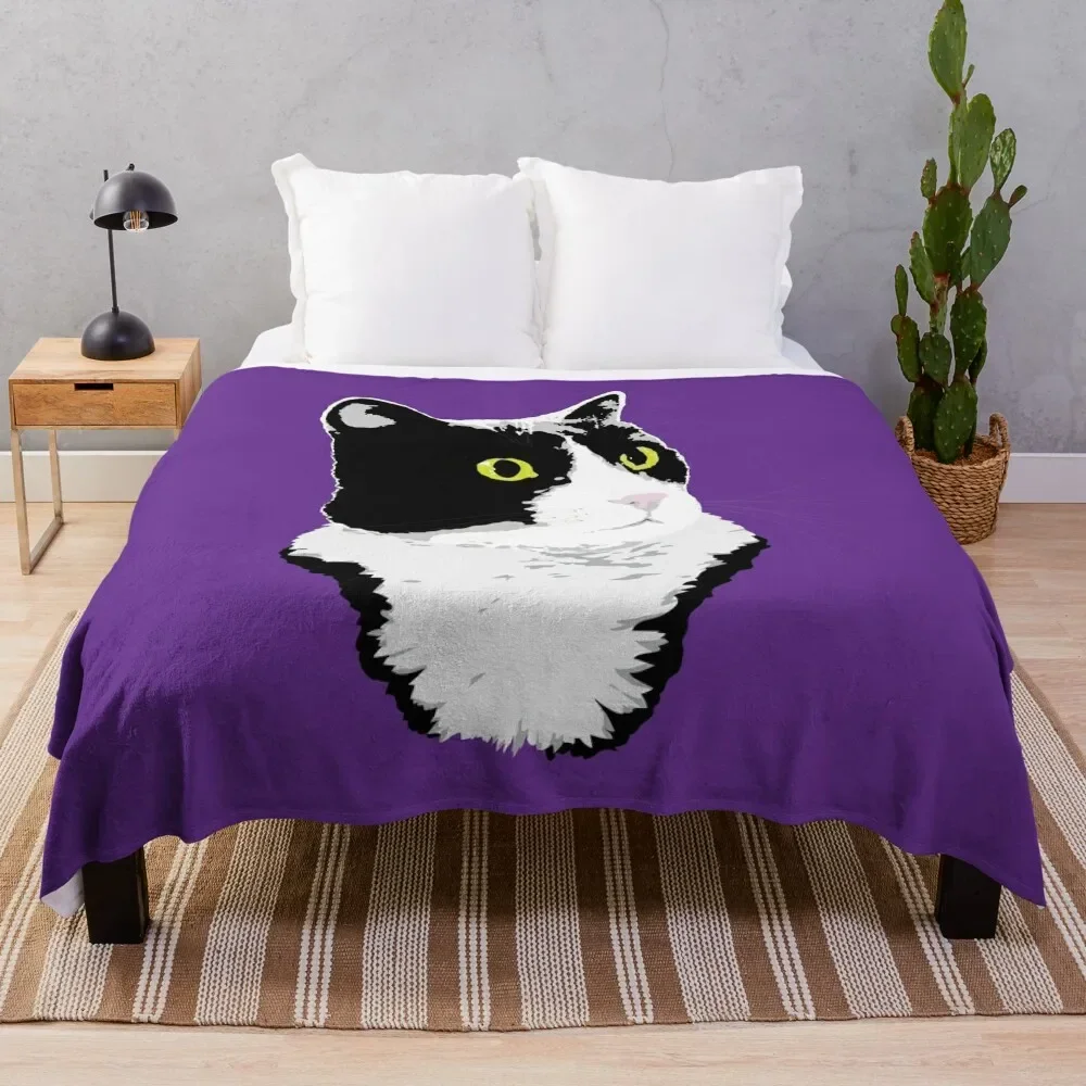 

Regal смокинг Kitty плед одеяло для декоративного дивана мягкие одиночные Утяжеленные одеяла