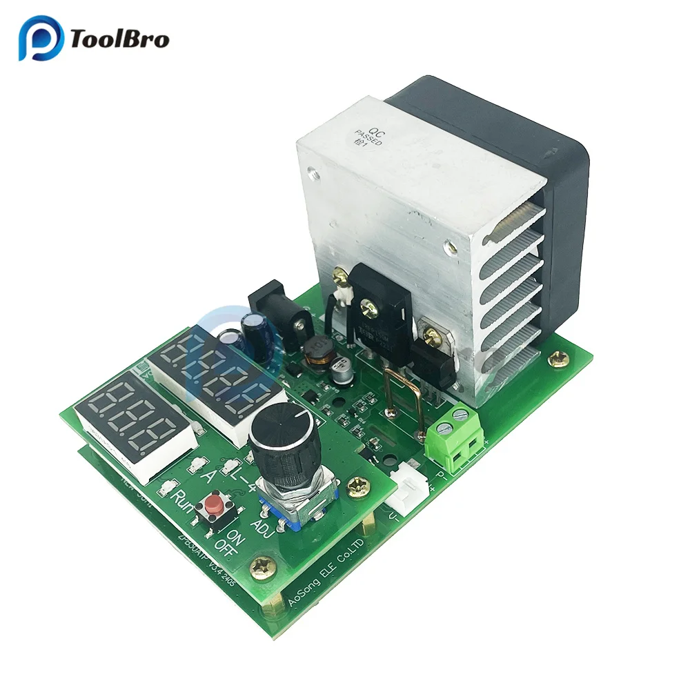 NEW 60W 9.99A 30V DC Electronic Load Lithium Battery Testers Capacity Monitor Discharge Charge Power Supply Meter 9.99A Board 4