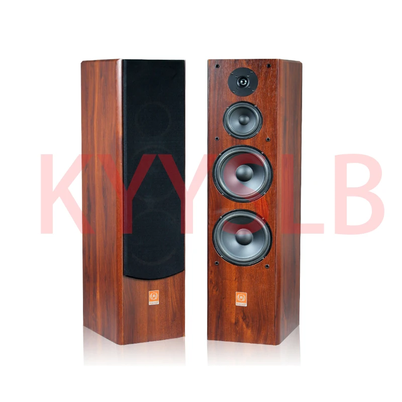 KYYSLB 300W 8 Inch Bookshelf Speakers Passive Fever Hifi Surround High