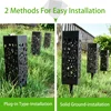 Outdoor Solar Light Led Solar Lamp Super Bright Garden Light Waterproof Solar Pathway Lamp Sunlight Powered Light For Landscape 2