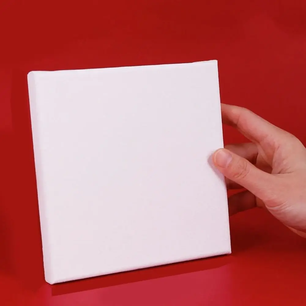 Picture Frame Blank Oil Canvas Rectangle Cotton Painting Board Wooden Multi Size Drawing Board Oil Paint