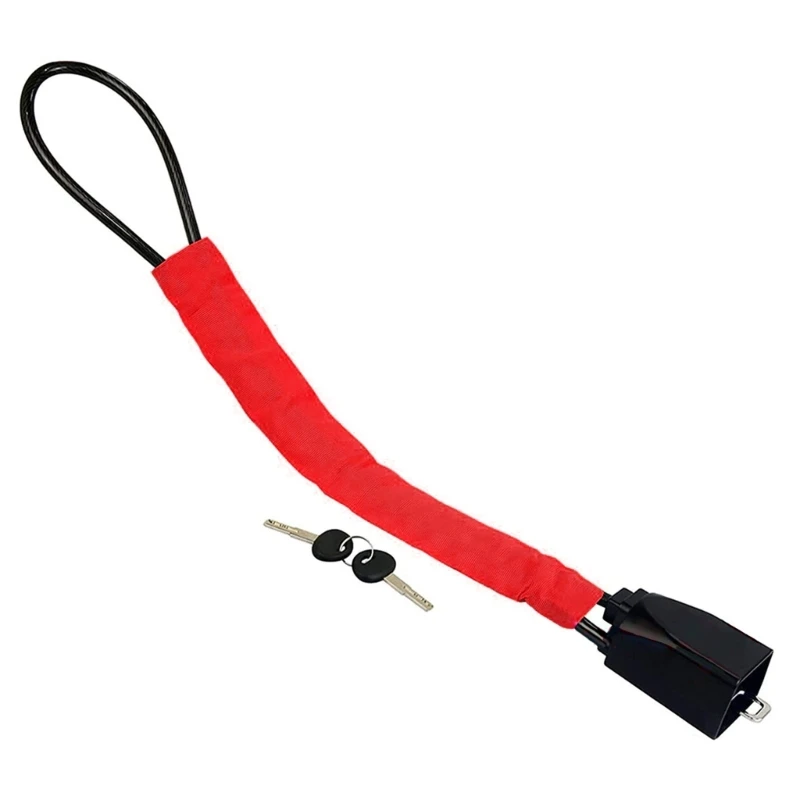 Ceinture de verrouillage de volant de voiture, dispositif antivol universel pour voiture