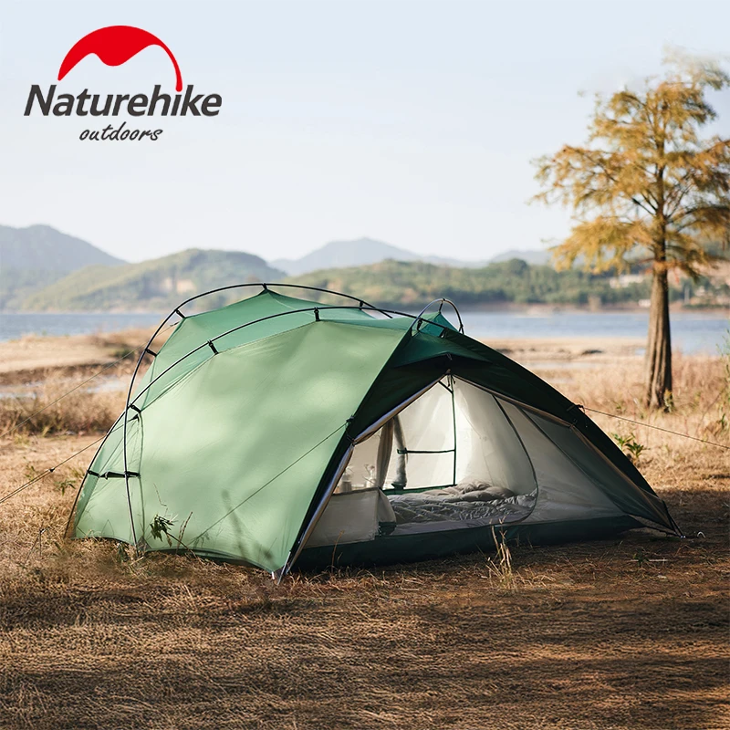 Naturehike Hillock 6 キャンプテント 2人用 防水PU2000mm UPF50+ 日よ