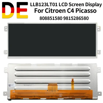 Pantalla LCD LLB123LT01 de 12.3 Pulgadas para Citroen C4 Picasso Spacetourer y Peugeot 3008 9808851580, Navegación GPS para Automóvil 1