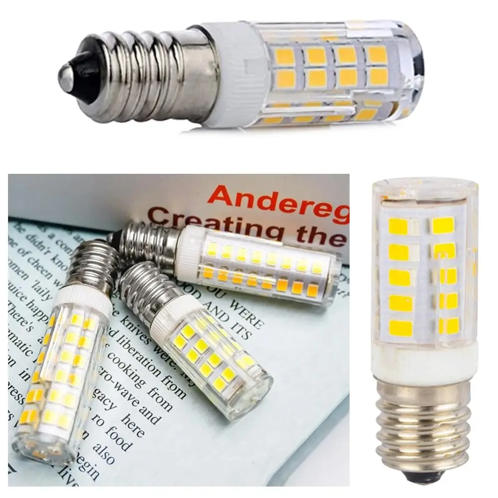 

3Pcs New 5W E17 LED Bulb Lamp 220V-240V Mini Corn Bulb Light 2835SMD 360 Beam Angle Replace Halogen Chandelier Lights