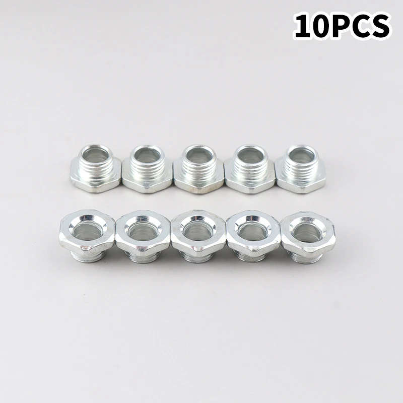 M10 Threaded Tube With Nut For Lamps Hollow Screw Metal Pipe Teeth ...