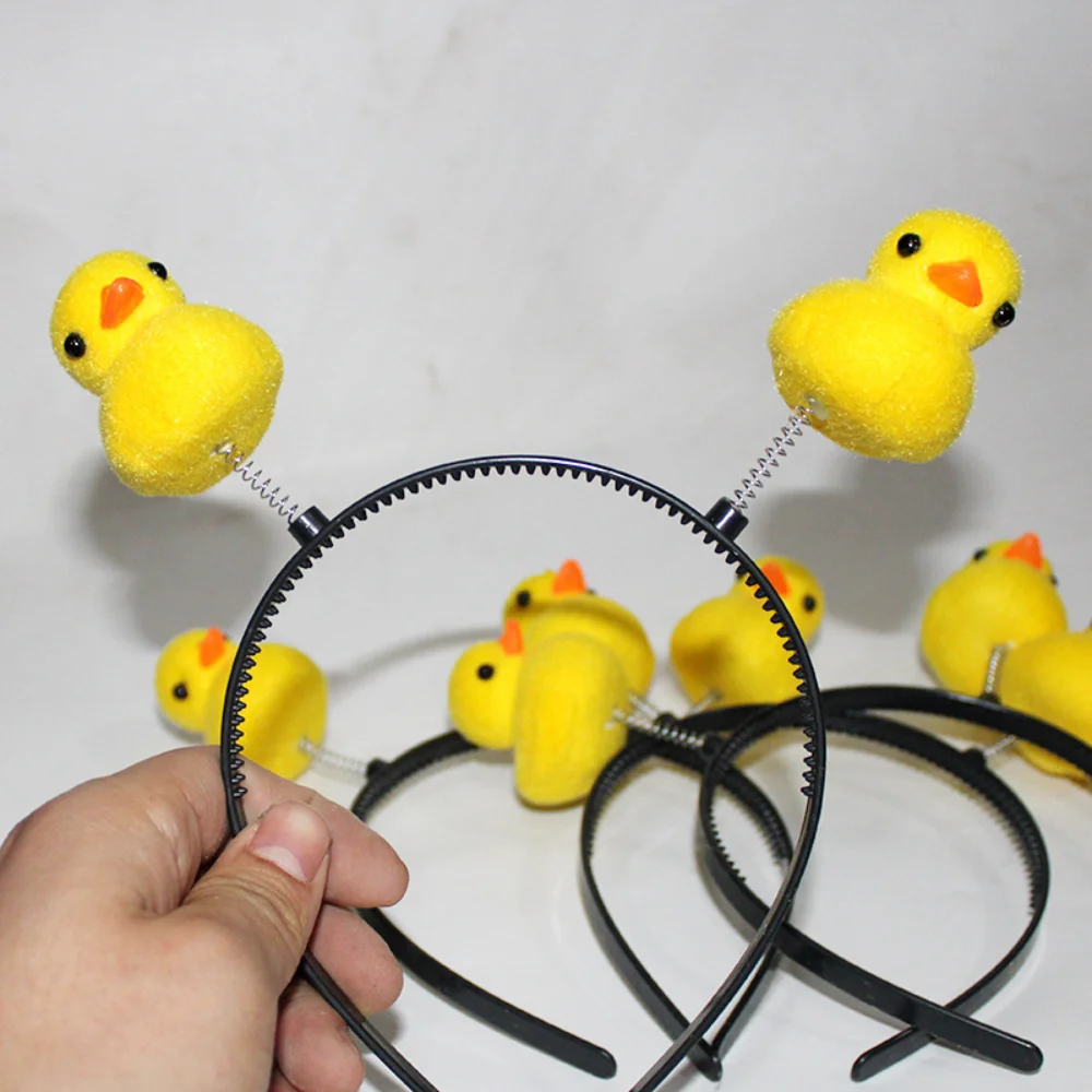 Yellow Duck Headband for Women and Girls Hair Accessory