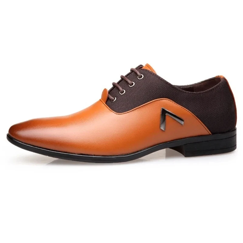 Mens Leather Formal Shoes For Office Wedding leather shoes