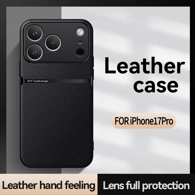 Luxury Shockproof Leather Magnetic Phone Case - Premium Back Cover