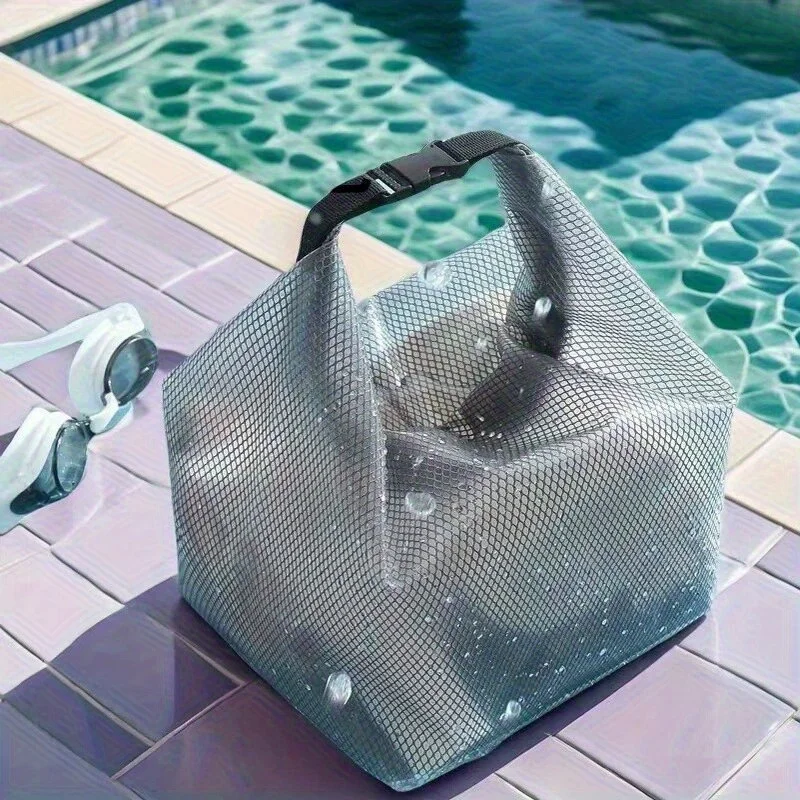 1/2PCS Travel Toiletry Bag Storage Bag with Buckle Closure, Suitable for Storing Swimwear, Cosmetics, and Skincare Products